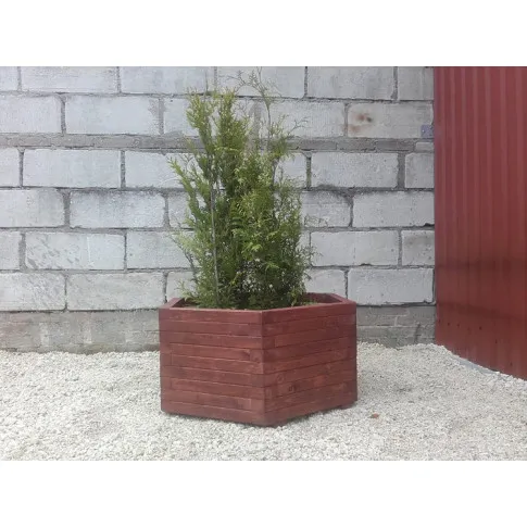 Donica ogrodowa z litego drewna swierkowego Erli