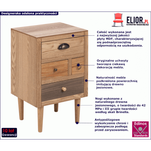 Szafka nocna Timbo 2X