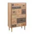 Jesionowa komoda do salonu Timbo 6X