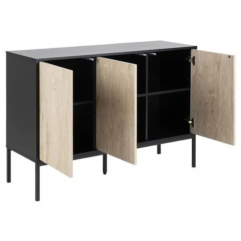 Zamykana Komoda z półkami Sendi 3X