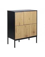 Komoda w stylu loft - Sendi 2X w sklepie Edinos.pl
