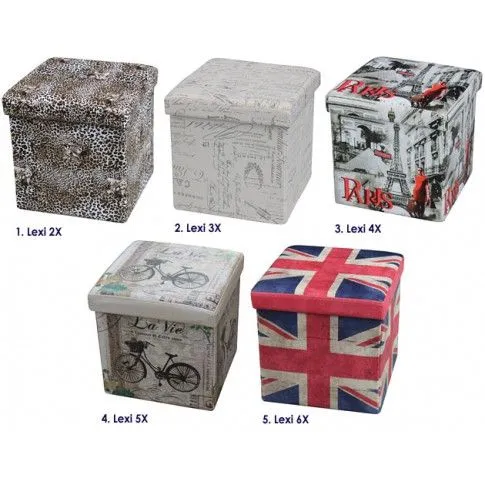 Zdjęcie kwadratowa pufa Ifoter 4X | Edinos.pl