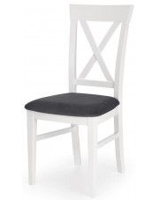 Krzesło kuchenne w stylu skandynawskim Fiton - białe w sklepie Edinos.pl
