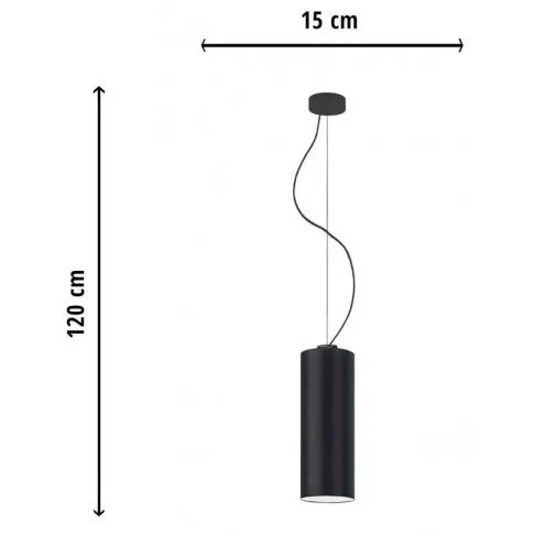 Wymiary lampy wiszącej EX831-Bolonis
