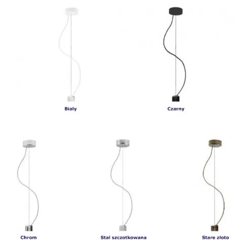 Kolorystyka stelaży lampy wiszącej EX832-Bolonis