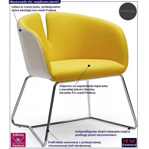 Fotografia Fotel wypoczynkowy do salonu - Nepal popielaty z kategorii Fotele wypoczynkowe