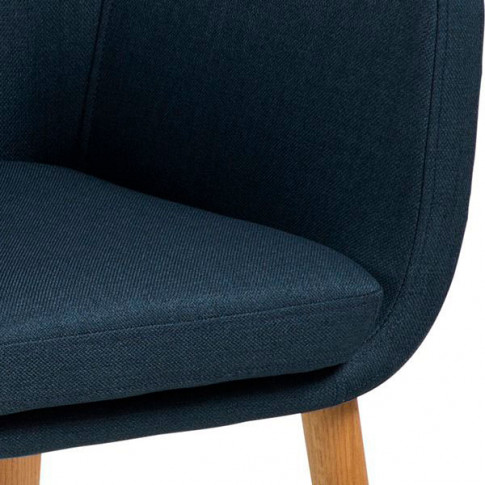 Krzesło z tapicerowanym siedziskiem Lamans