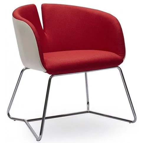 Zdjęcie produktu Fotel wypoczynkowy Milton - czerwony.