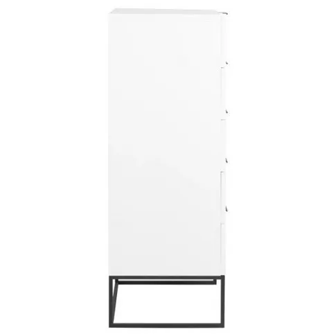 Biała komoda z szufladami do salonu Pikon 4X