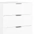 Biała komoda z szufladami Pikon 4X