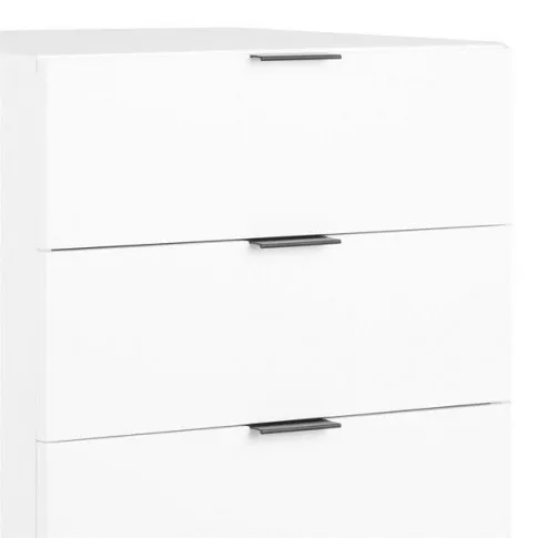 Biała komoda z szufladami Pikon 4X