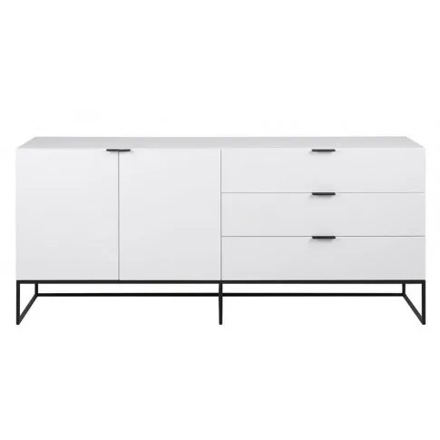 Biała komoda do salonu i przedpokoju Pikon 7X
