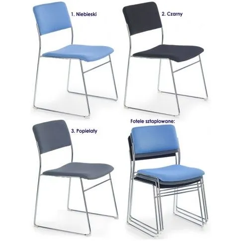 Zdjęcie czarny fotel konferencyjny Janona | Edinos.pl