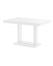 Rozkładany stół wysoki połysk biały - Muldi 2X w sklepie Edinos.pl