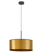 Złoty okrągły żyrandol wiszący 40 cm - EX872-Sintrev w sklepie Edinos.pl