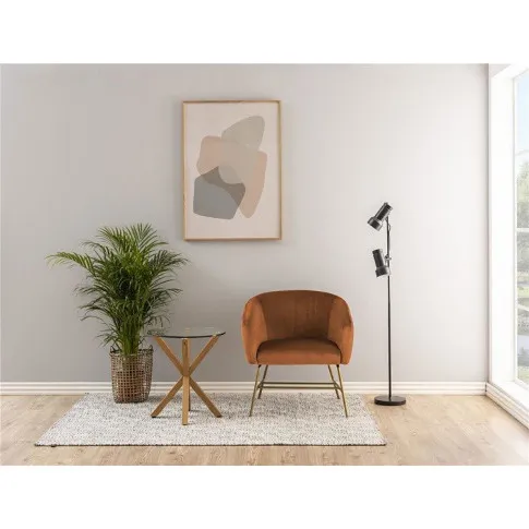 Wizualizacja pomarańczowego fotela Nerra 3X