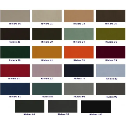 Kolorystyka tkaniny tapicerki ławki terisa