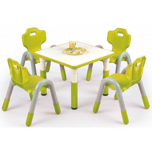 Zdjęcie produktu Regulowany stolik dziecięcy Hipper - zielony.