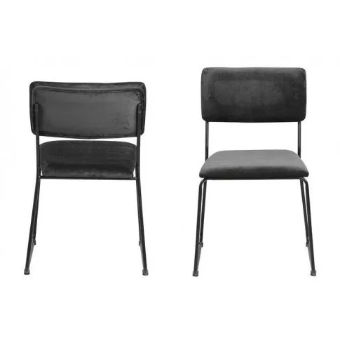 Szare krzesło do jadalni i salonu Rekso