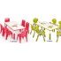 Zdjęcie czerwony prostokątny stolik dziecięcy Hipper 2X - sklep Edinos.pl