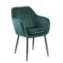 Welurowe krzesło do salonu Tristo 2X