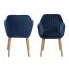 Welurowe krzesło Tristo 4X