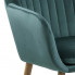 Zielone krzesło tapicerowane Tristo 4X
