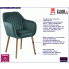 Zielone krzesło Tristo 4X
