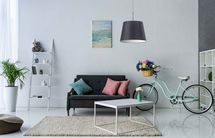 Minimalistyczny żyrandol EX878-Dikro z regulowaną wysokością