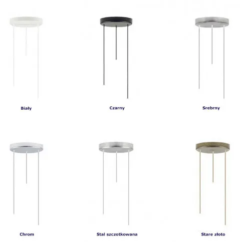 Kolorystyka stelaży żyrandola EX891-Pueblox