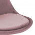 Welurowe krzesło różowe Besso 2X