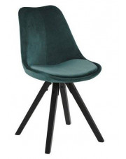 Zielone krzesło tapicerowane - Besso 2X w sklepie Edinos.pl