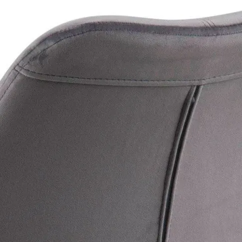 Szare tapicerowane krzesło Besso 2X