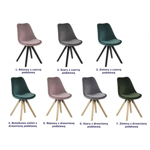 Kolory krzeseł Besso 2X