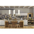 Przykładowa aranżacja kuchni z wykorzystaniem minimalistycznego żyrandola EX903-Elbi
