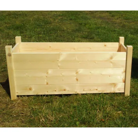 Drewniana podłużna donica ogrodowa Umbra