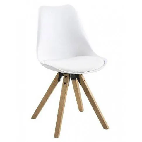 Białe krzesło Besso 3X