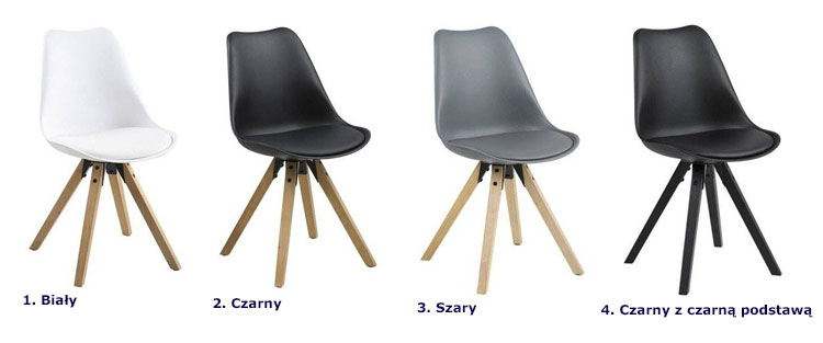 Kolory krzeseł Besso 3X
