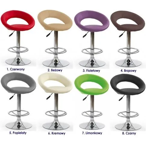 Zdjęcie beżowy hoker obrotowy Fodi | Edinos.pl