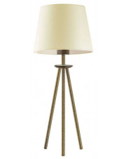 Mała lampka do sypialni na złotym stelażu - EX918-Berges - 18 kolorów w sklepie Edinos.pl