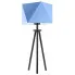 Geometryczna lampka stołowa na czarnym stelażu - EX927-Moldon - 18 kolorów