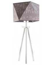 Mała lampka do salonu na stalowym stelażu - EX930-Soveti - 18 kolorów w sklepie Edinos.pl
