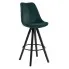 Zielone wysokie krzesło Aronda 2X