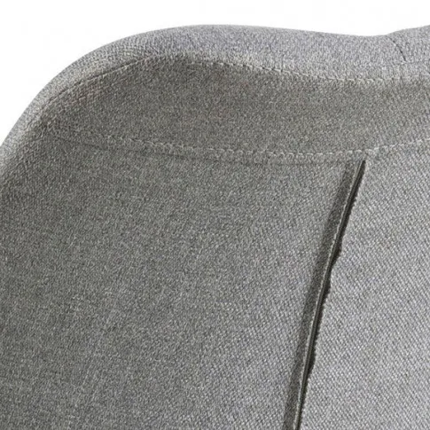 Hoker tapicerowany szary do kuchni Aronda 3X