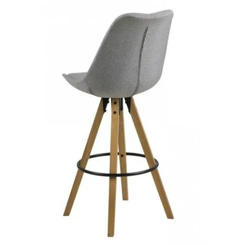 Szare tapicerowane krzesło Aronda 3X