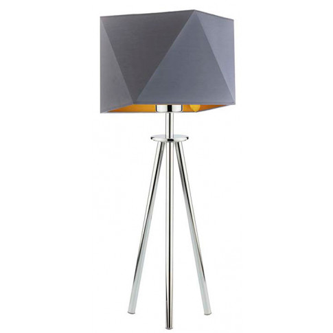 Mała lampka stołowa z geometrycznym abażurem EX935-Soveta
