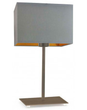 Elegancka lampka nocna na złotym stelażu - EX949-Amalfes - 5 kolorów w sklepie Edinos.pl