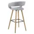 Designerski hoker tapicerowany Ferrlo 3X