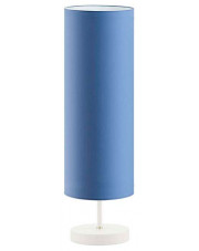 Lampka nocna tuba na białym stelażu - EX950-Sydnet - 18 kolorów w sklepie Edinos.pl