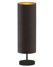 Lampka nocna na szafkę na czarnym stelażu - EX957-Sydnel - 5 kolorów w sklepie Edinos.pl